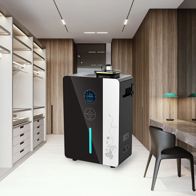 Оптовая продажа Интеллектуальный коммерческий Wi-Fi Электрический диффузор для эфирных масел холодного воздуха аромадиффузор 3000 покрытия