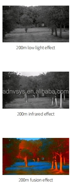 Hot selling Fusion Sight Digital Night Vision Binoculars ADNV-TF213 telescope eyepiece camera smart for hunting outdoor