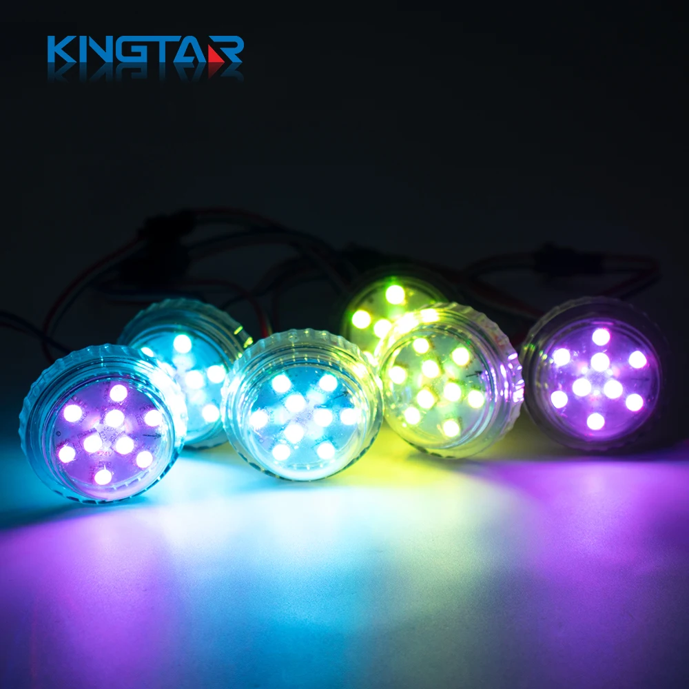 24 В DC Smart RGB светодиодный свет 35 мм адресные огни 9 SMD Освещение для развлечений пиксель