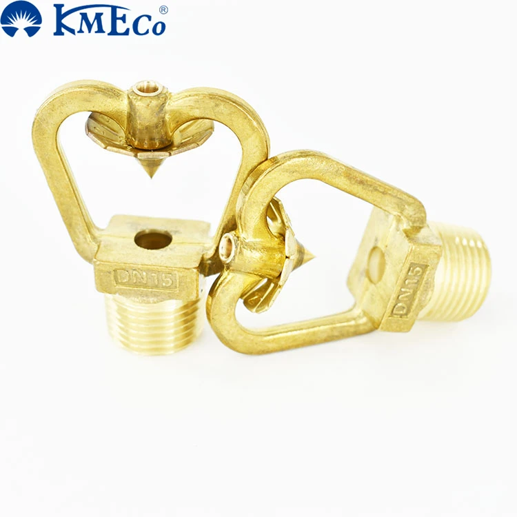 KMECO Brass Fire Protection System  Medium Velocity Water Spray Nozzle Curtain Nozzle