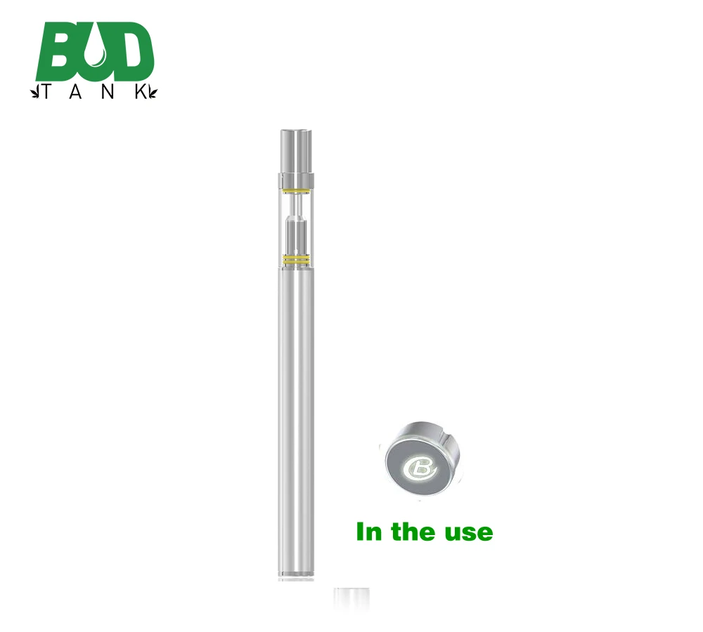 
One-off empty e cigarette slim vaporizer .3ml cartridge ceramic cbd pen 