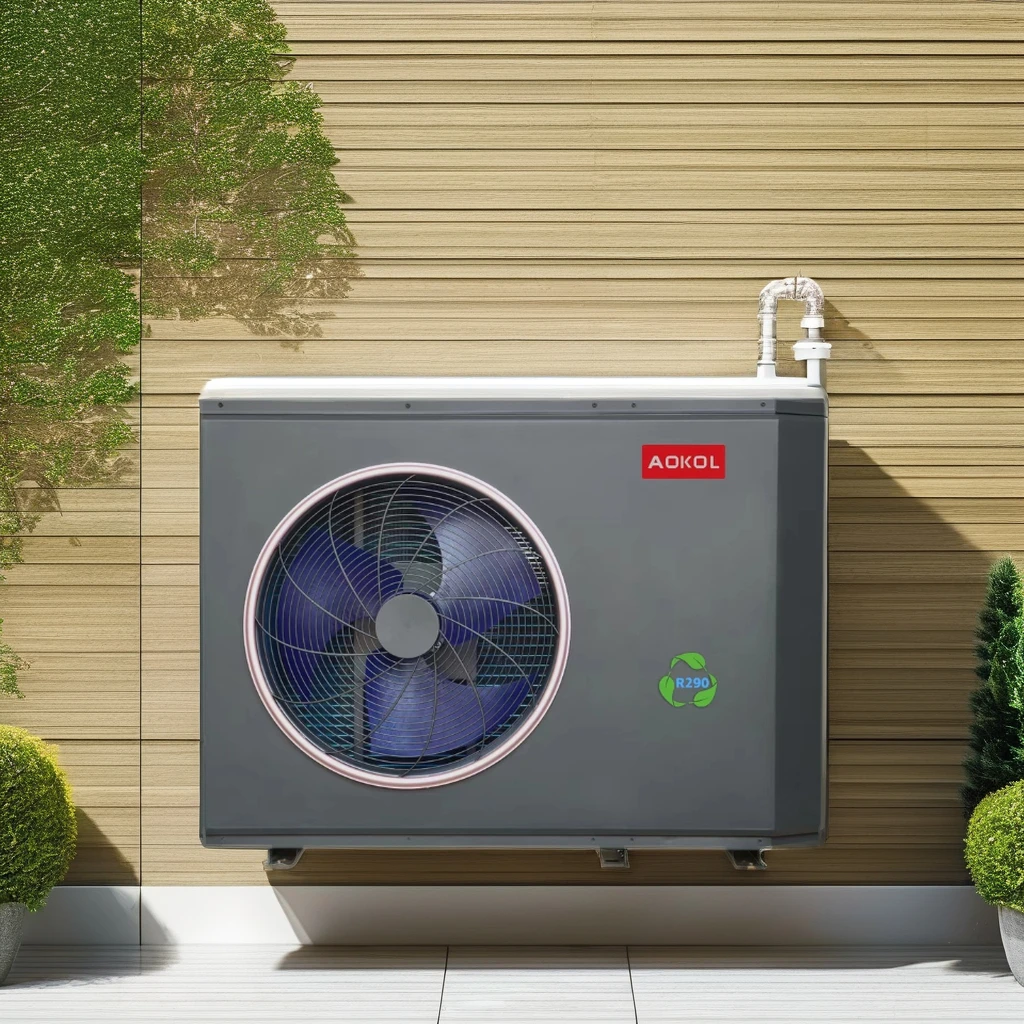 Новая энергия R290 тепловой насос 10KW водонагреватель