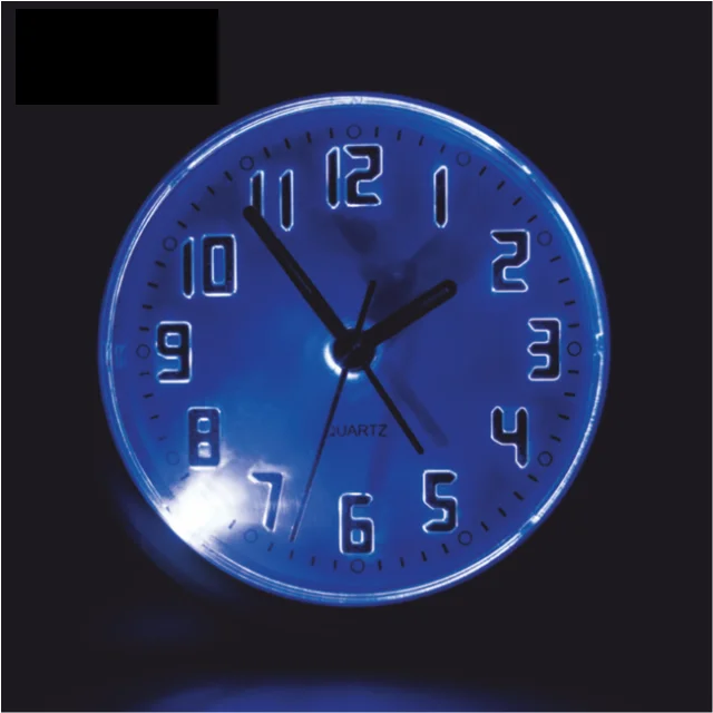 iMSH BB09202 Quartz analog clock table LED backlight alarm clocks wecker despertador bedside LED custom analogue alarm clock