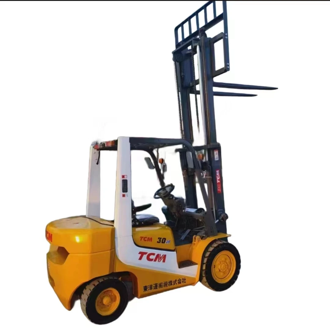 automatic used TCM forklift FD30-1 high quality ;nice performance  handling machinery on sale free shipping