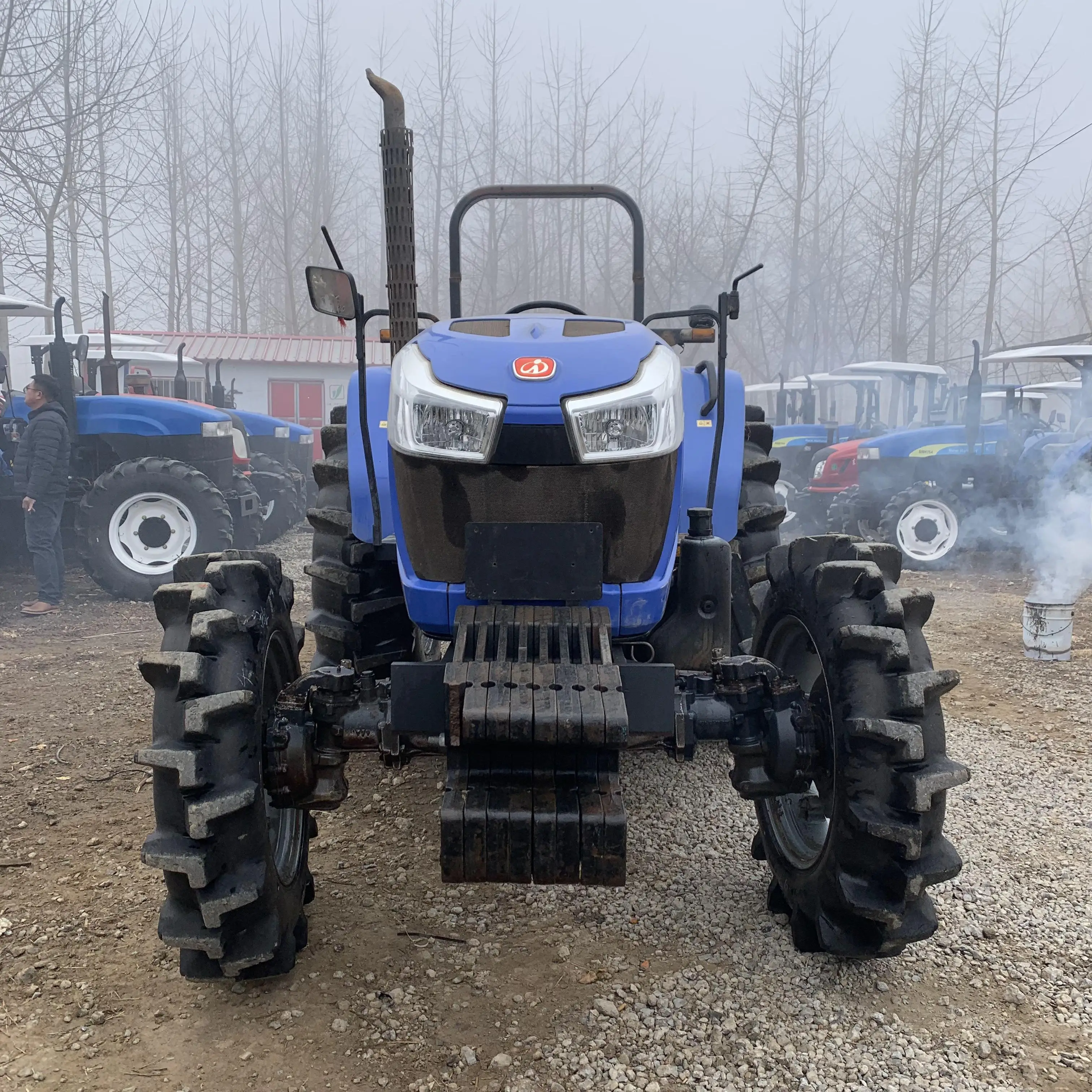Новое поступление, японский бренд 95hp 4wd, Подержанный трактор в хорошем состоянии