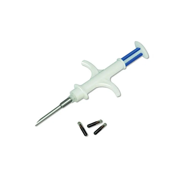 Hot sale RFID Animal Tag RF Standard ISO11784/11785  FDX-B Pets Microchip dog microchip animal syringe
