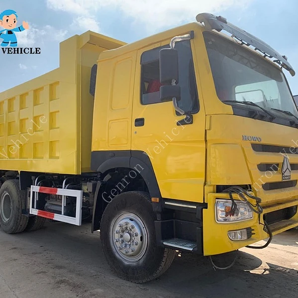  Китайский высококачественный грузовик Howo 51 - 60t 7500*2450*3450 мм б/у самосвал для продажи в