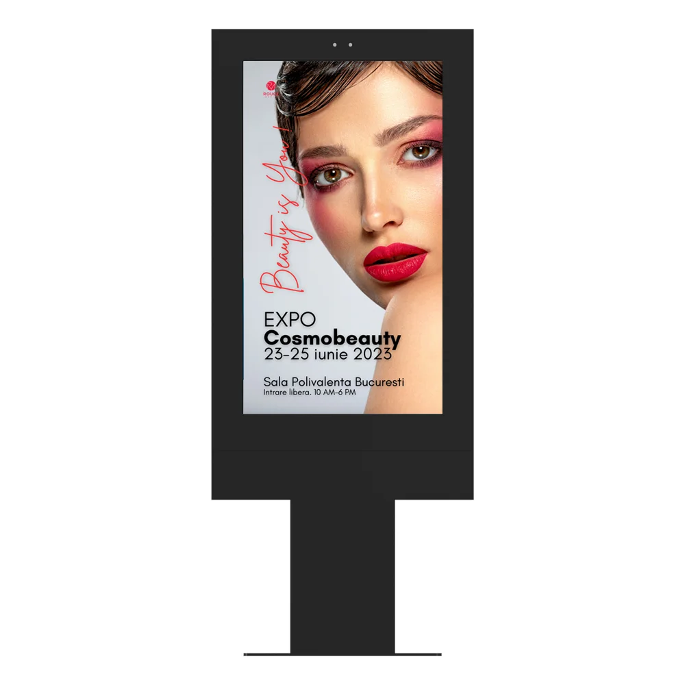 ЖК-Digital Signage 55 дюймов наружный привод через меню доска дисплей для наружного ресторана