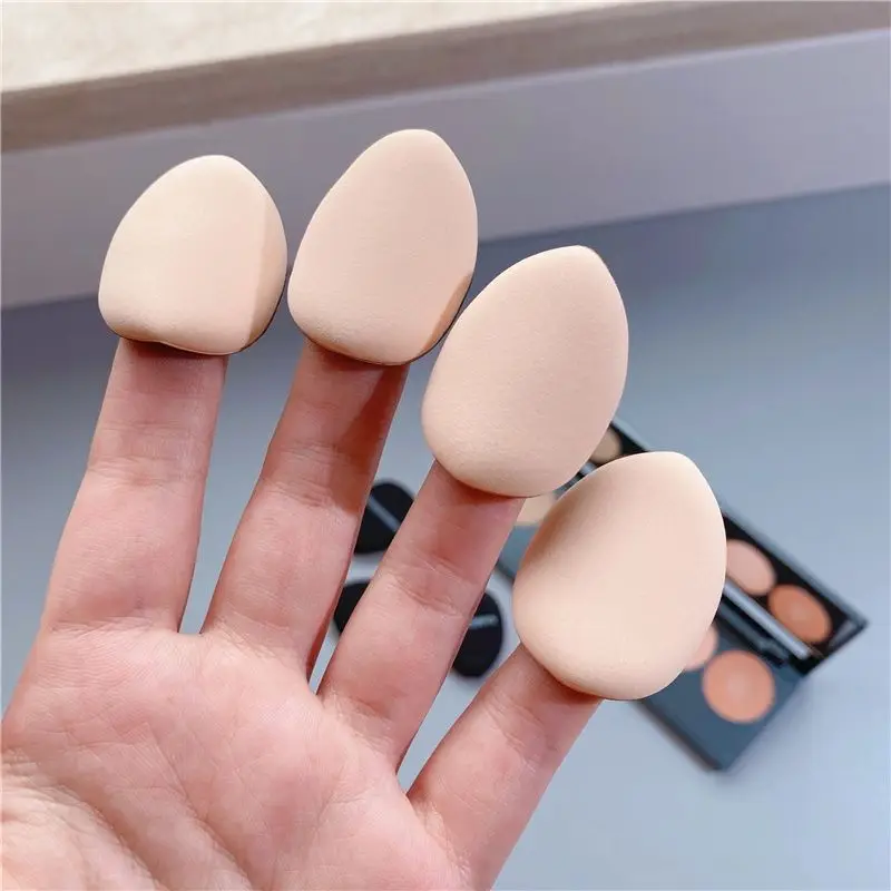 Finger Powder Puff Mini Makeup Sponge Soft Beauty Makeup Blender Puff for Foundation, Face Powder