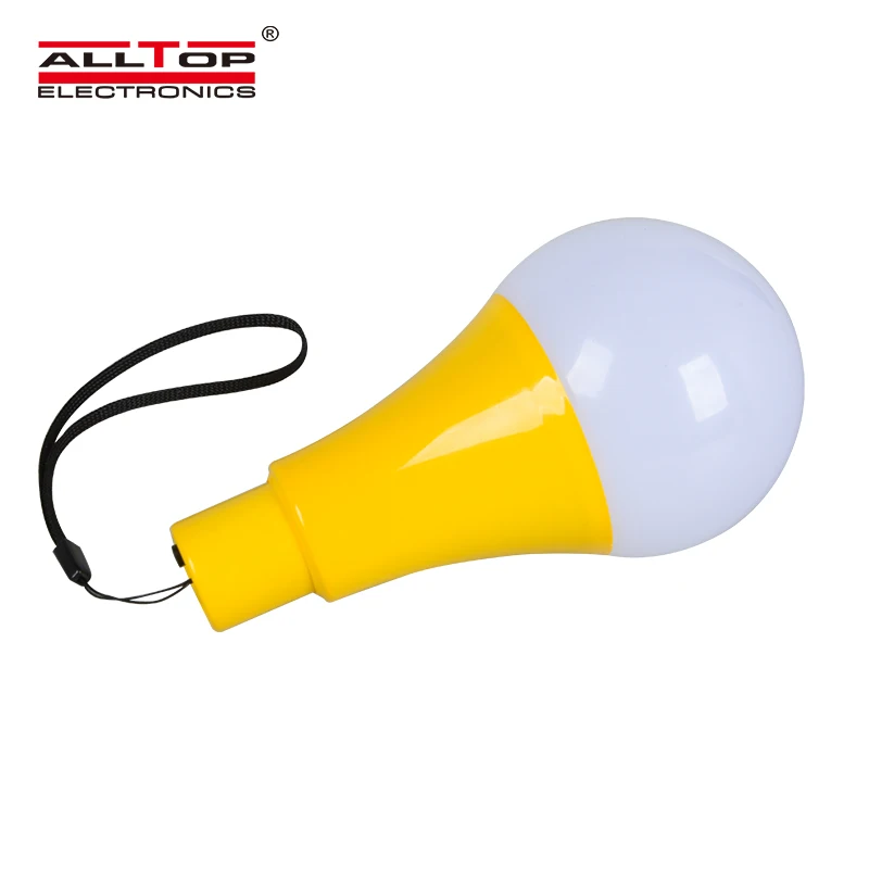 ALLTOP Portable Solar Battery Power 5w Outdoor Lighting Garden Decoration Outdoor Led Bulb Lamp