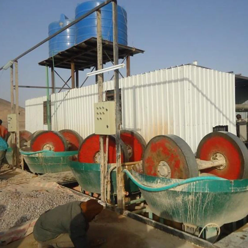 ICE ISO 1200/1600/1100 wet pan mill