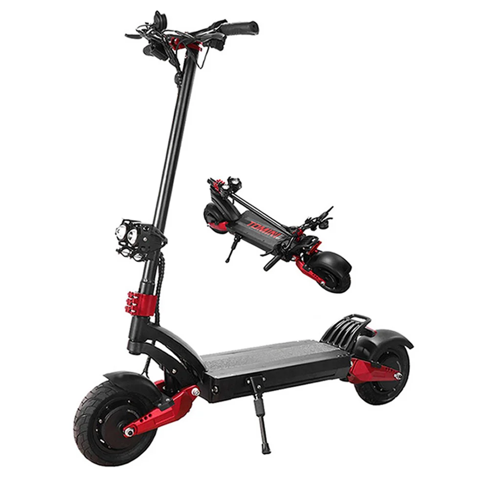 TOMINI 10inch high speed electric scooter for adults with 3000W motor solid tires cruise control