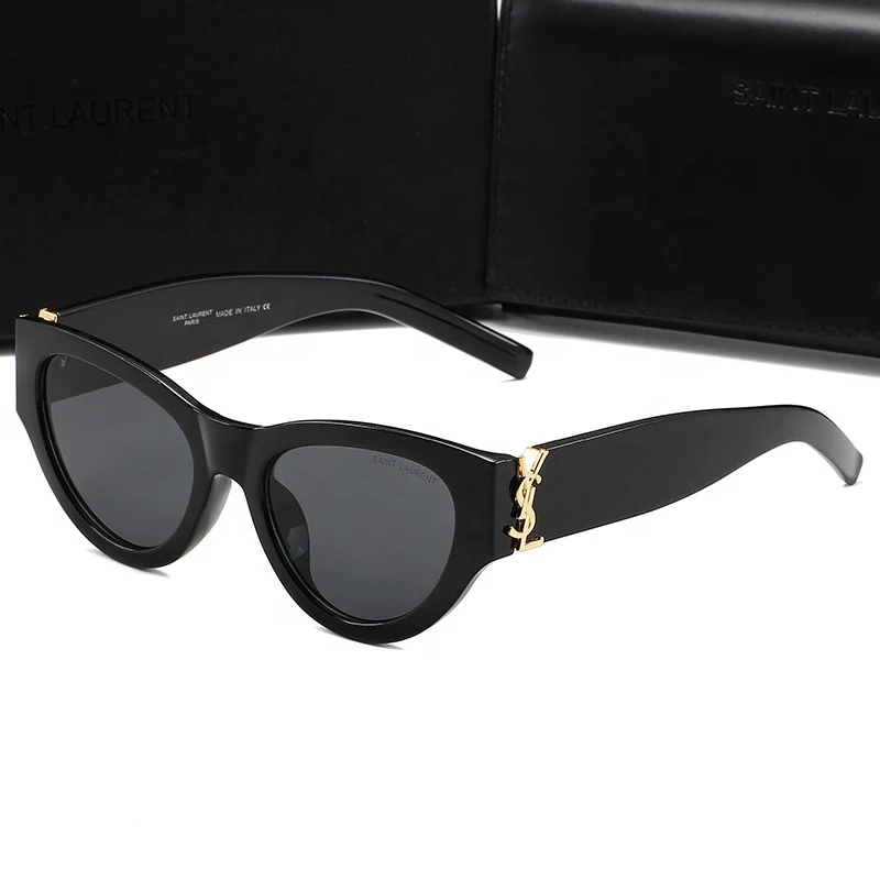 2024 New Arrival high quality 1:1 Italy luxury designer famous brands cat eye sunglasses for women