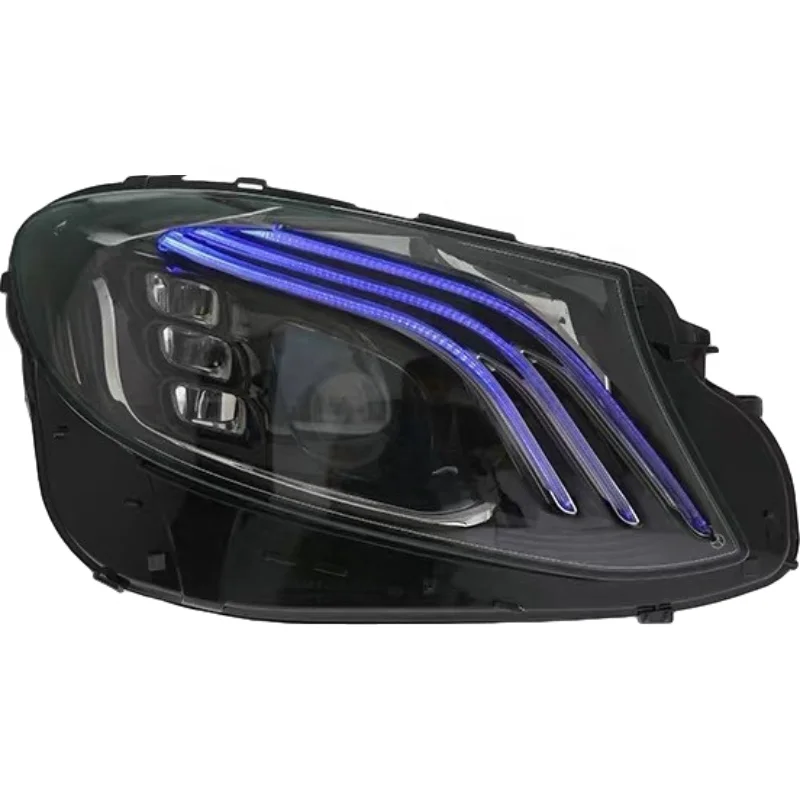 upgrade to Maybach Geometric multi-beam intelligent headlamp headlight for mercedes benz s class W222 head lamp 2014-2017