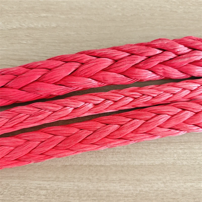 12 strand colorful nylon uv resistance uhmwpe yarn for ship sail sailing sailboat winch winch rope 5 10 14 16 mm