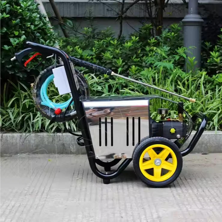 200 Bar Electric High Pressure Car Washer 5.5Kw 3000 Psi Commercial Pressure Washer