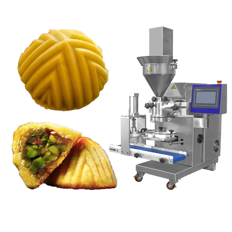 Functional commercial wholesale automatic maamoul maker mold machine production line
