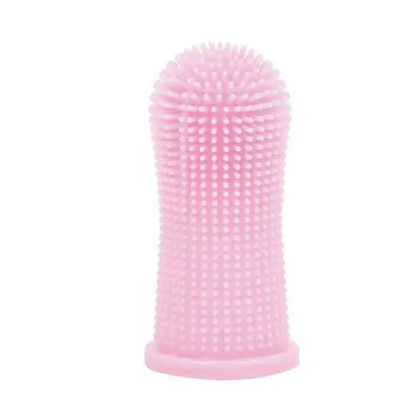 Professional Pet Toothbrush Set for Effective Dog Teeth Cleaning Finger Brush Included