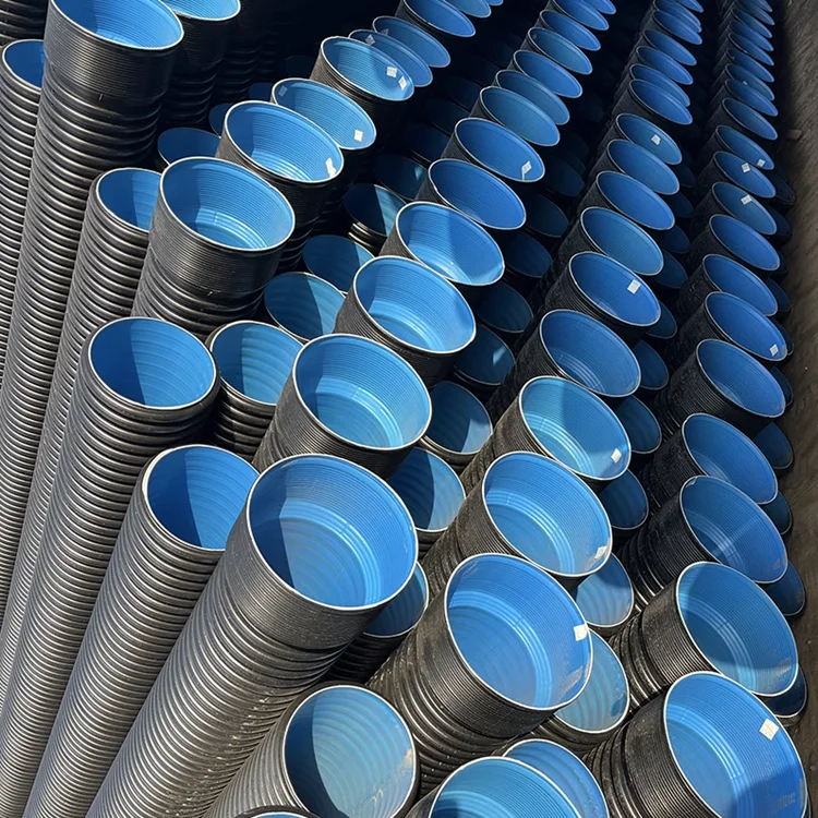 48 culvert pipe HDPE double wall corrugated pipe