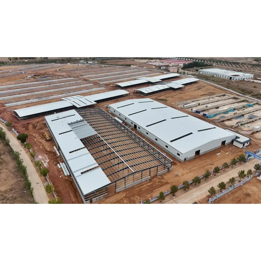 Заводская поставка стальных конструкций складские стальные конструкции мастерские строительные