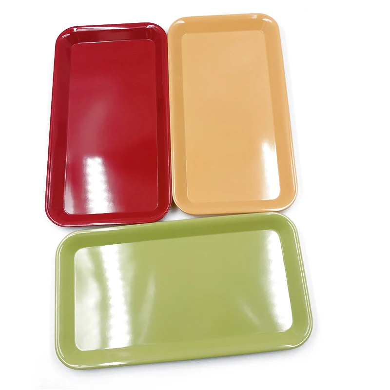 Индивидуальный поднос, меламиновые пластиковые подносы и тарелки для еды