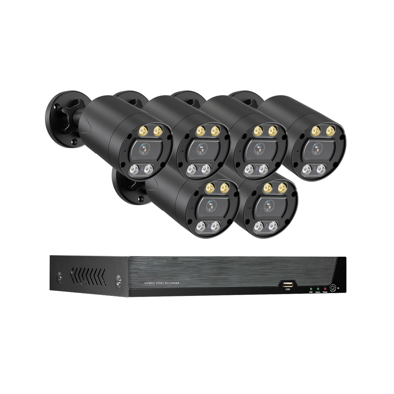 Home Surveillance Outdoor Waterproof 4K 8MP Camera 8 Channel CCTV Security System