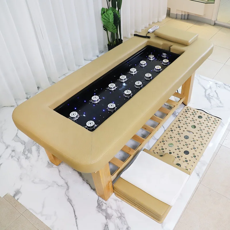 HEYI Salon Furniture Classic Explosion Low Price Can Wholesale Massage Massage Bed Moxibustion Bed For Body Care