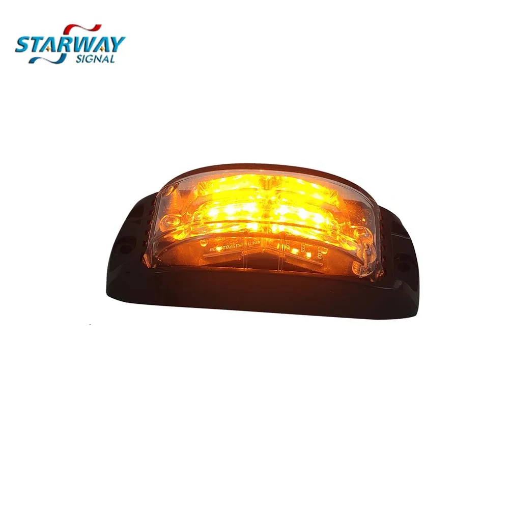 2023 Straway Warning  Ultra Bright 12V  Led Strobe Vehicle Warning Light Emergency Lighthead