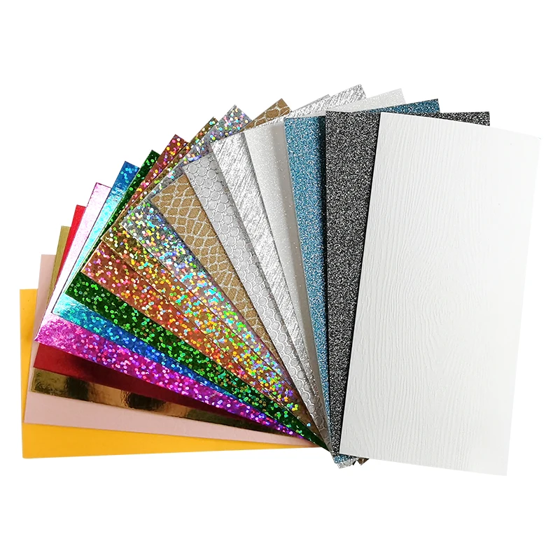 Card making Kit Paper Adhesive Backed Custom Glitter Art Paper Origami Craft DIY Decoration School Home Use