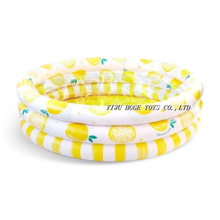 Promotional printed Logo inflatable swimming pools for children