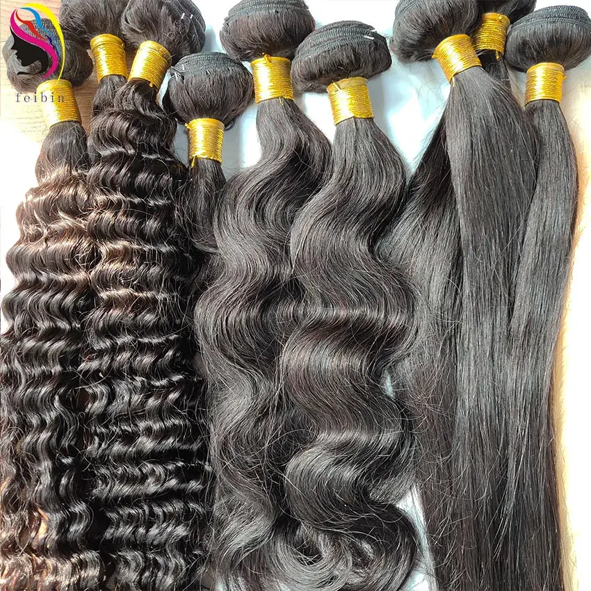 Grade 8A body wave straight deep kinky curly Brazilian Cheap Natural vendor Remy Cuticle Aligned Human Hair Extension Bundle
