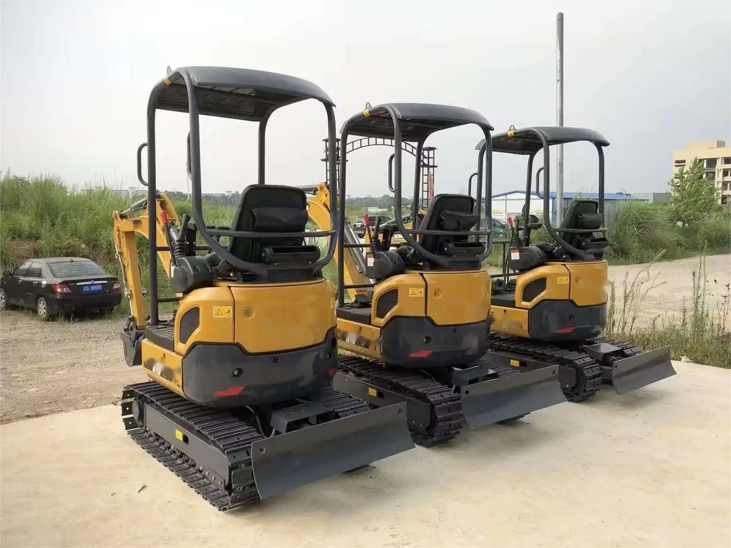 High quality cheap mini digger small hydraulic crawler excavator for promotion