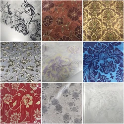 EVEREN Customized logo 65gsm 70gsm 80gsm 100% Polyester Printed Mattress Ticking Tricot Fabric