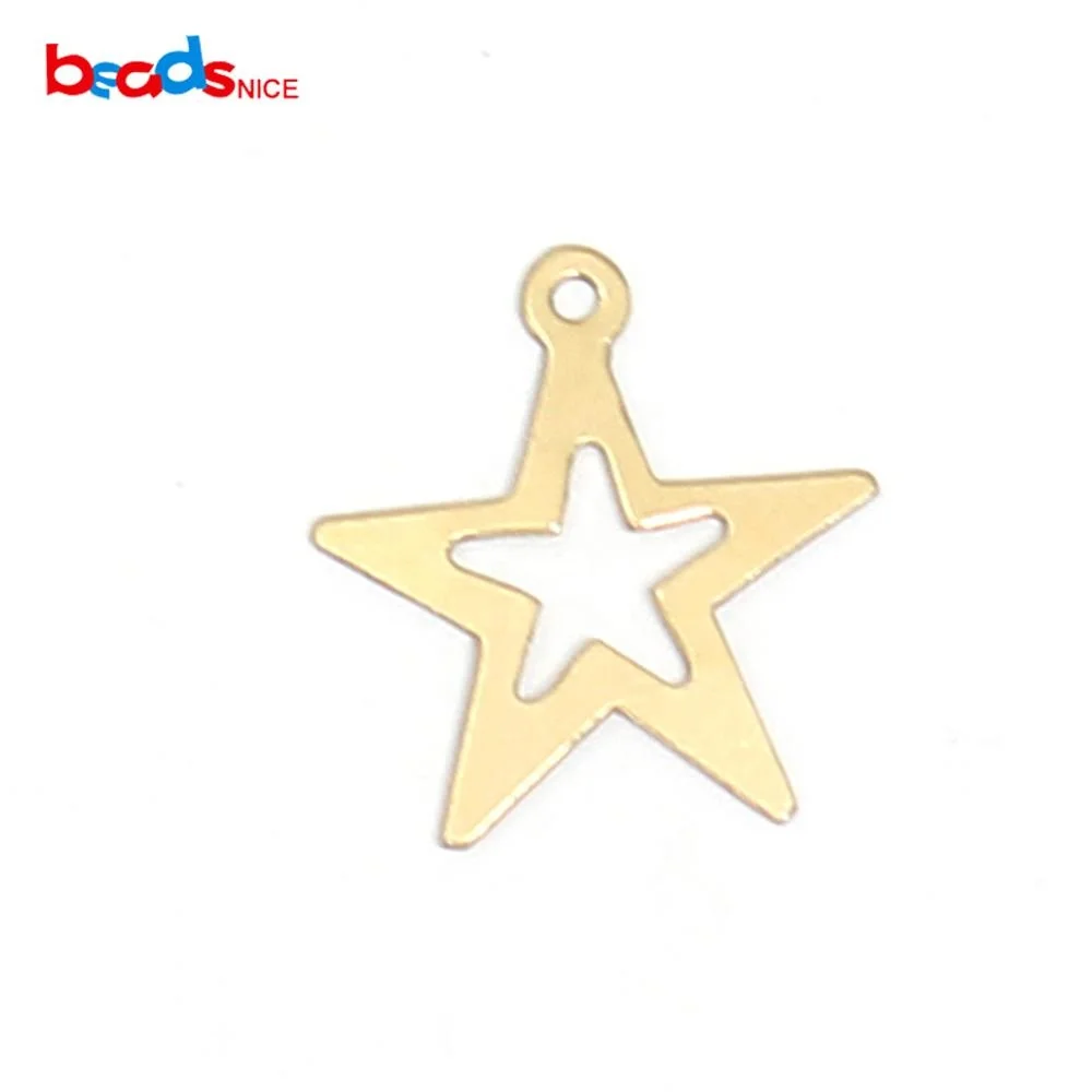 Beadsnice jewelry making 925 silver pendants Gold Filled custom Star Pendants Charms ID39954