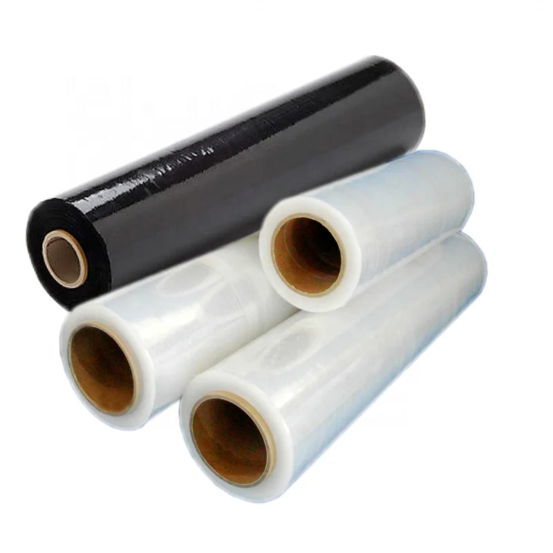JAPAN Popular 15mic Transparent PE Stretch Film Shrink Wrap Film For Wrapping Pallet