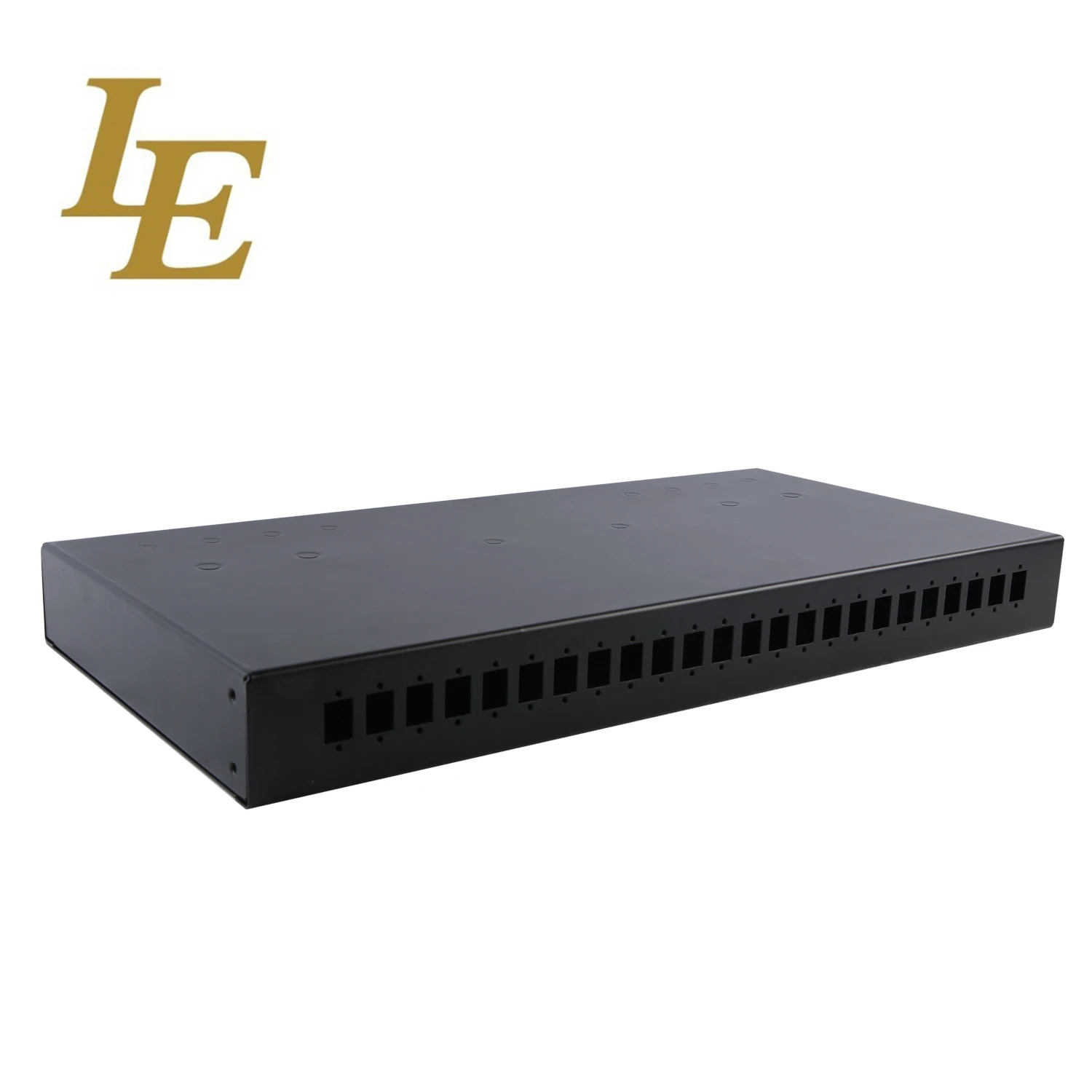 1 u wall mounted fiber optic patch panel
