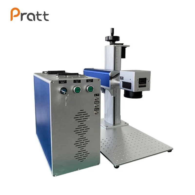 Portable Fiber Laser Marking Machine Keyboard Lazer Printer Logo Printer Etching Engraving Machine For Metal Pulsed