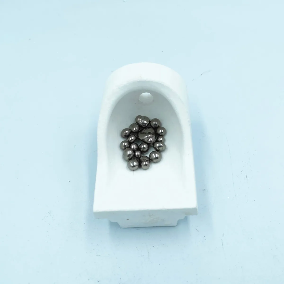 
High-quality nickel-based dental alloy cast steel teeth (irregular balls) 