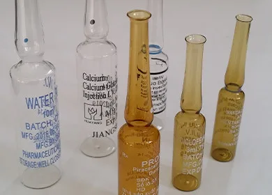 LC Brand Automatic 5ml 10ml Glass Vial Ampoule screen printing machine with LED UV drying system