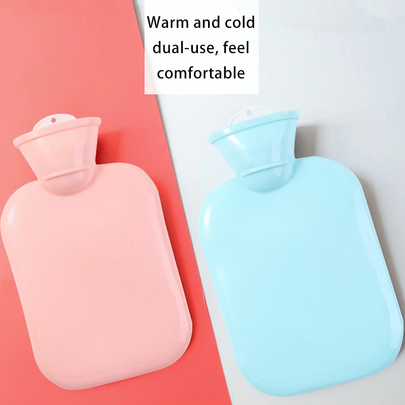 Winter warmer hand portable thickened 500ml PVC reusable warm handbags bottle cold/hot water bag