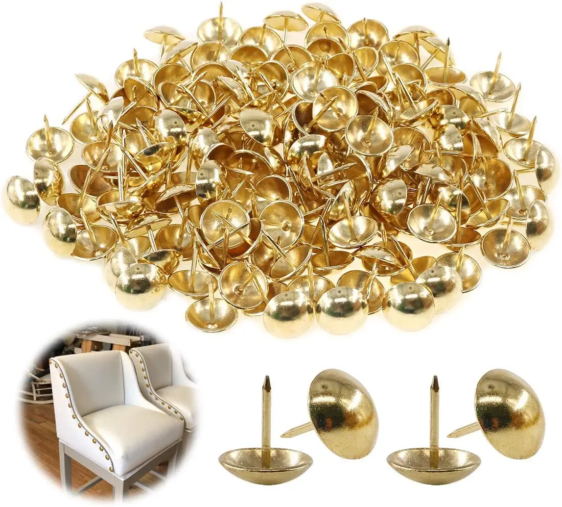 Chengyu Pure Copper Bubble Nails Antique Chinese Furniture Sofa Antique Nails Rivets Furniture Door Decorative Nails for Sofa