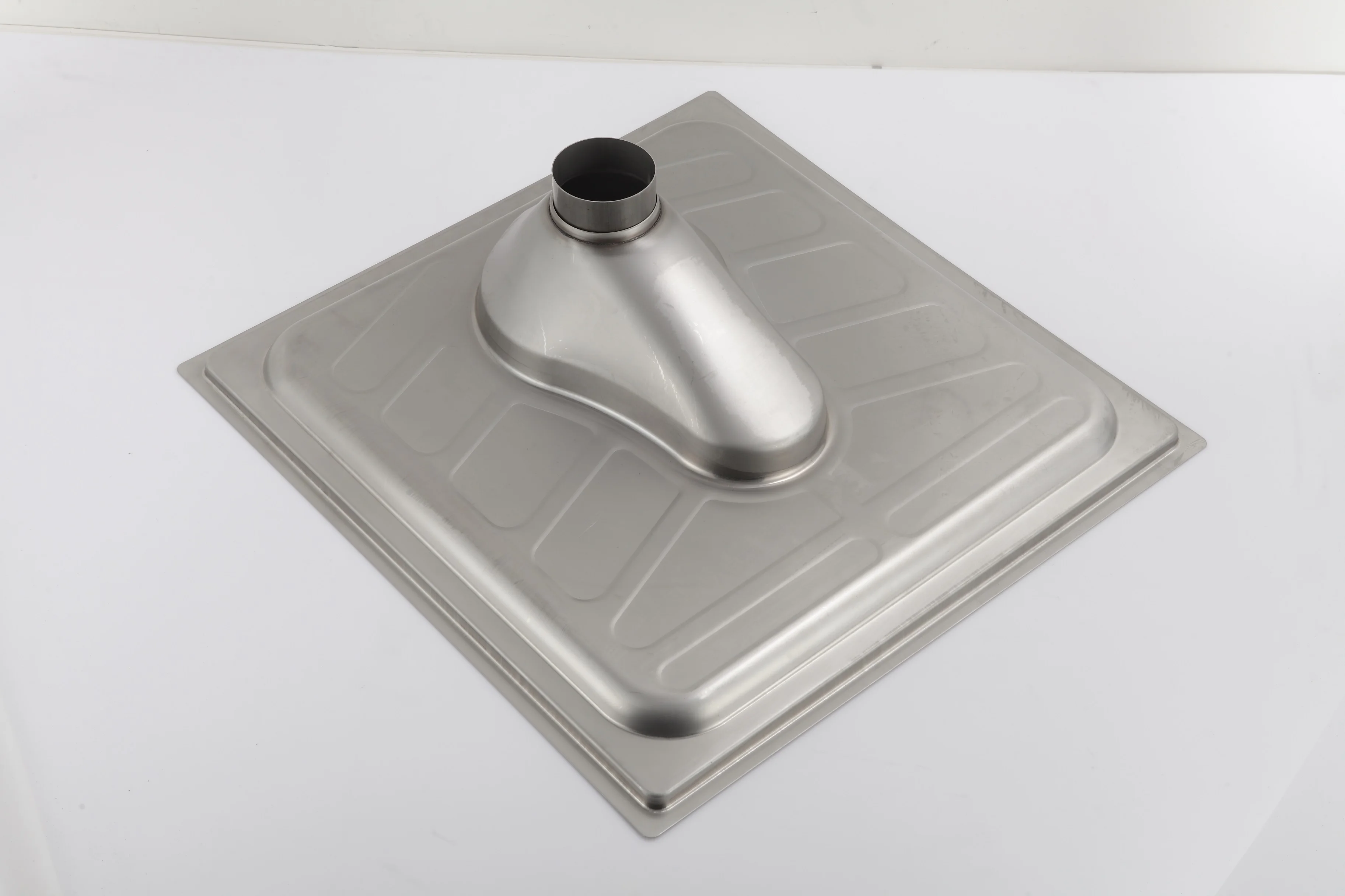 Attractive Price New Type Square Squat Toilet Stainless Steel Squating Pan