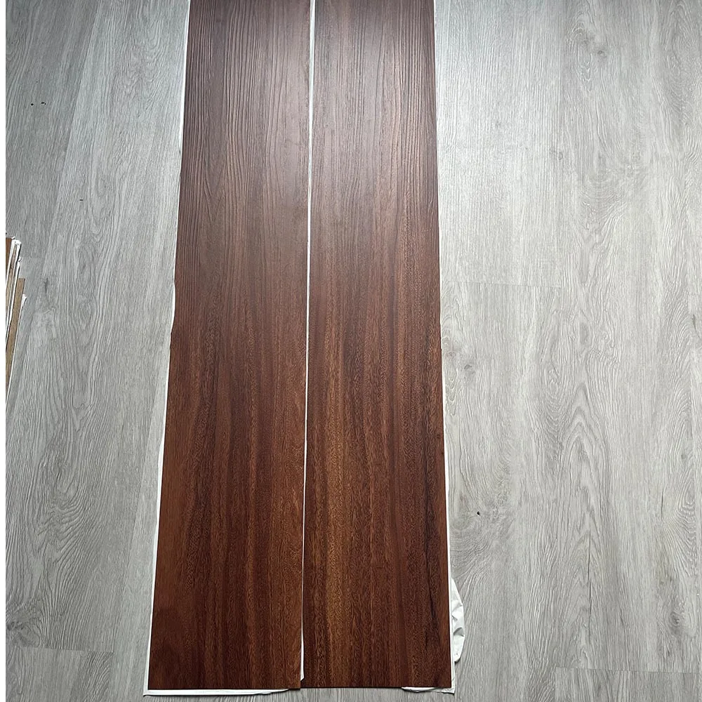 Cheaper flexible quality LVT floor glue free 1.5mm cheaper pvc self adhesive pvc floor wood tiles