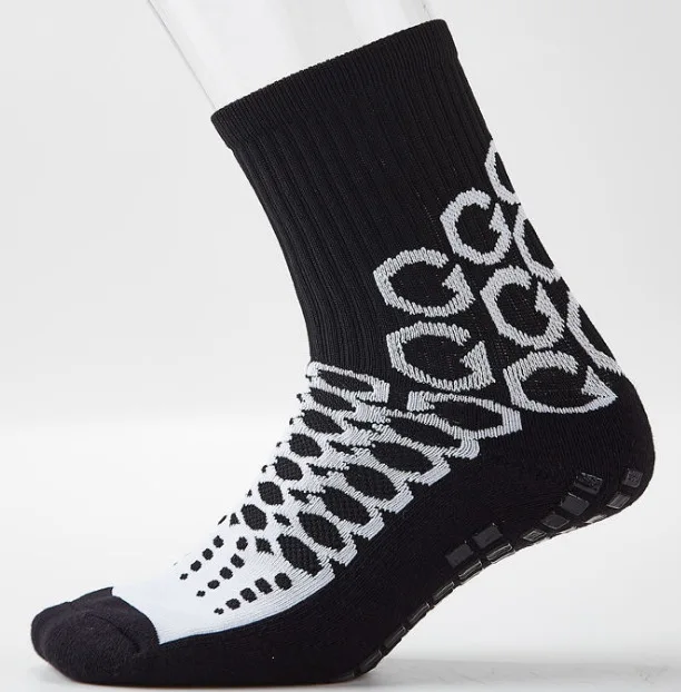 Противоскользящие футбольные носки с логотипом производителя нескользящие спортивные