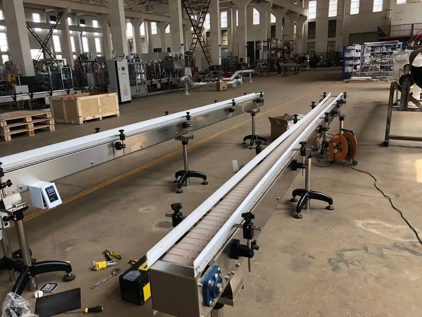 turning machine of transfer belt conveyor