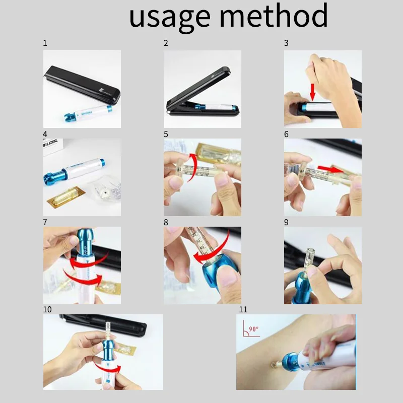 Best Selling Needle Free Injection Mesotherapy Gun Injector Meso Hyaluronic Pen