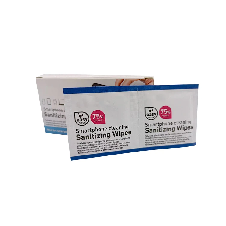 Multi Purpose Lens Cleaning wet Wipes Eyeglass and Screen Cleaner Wipes
