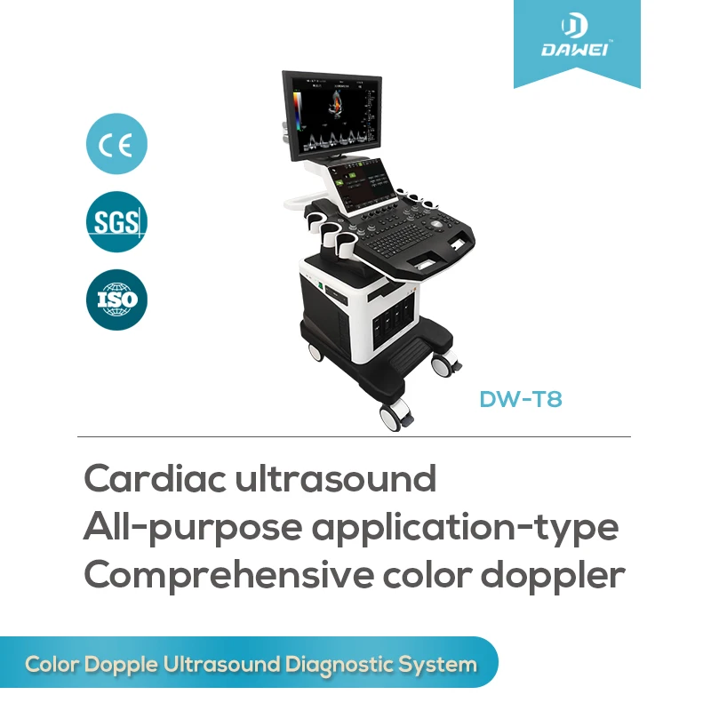 DW-T8 high end general imaging color Doppler ultrasound system with 4D function