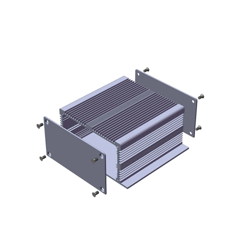 sealed plastic box power supply case control 116*53-130 aluminum electronic enclosure