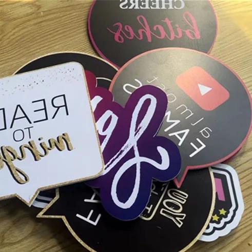 Custom UV Printing 5mm Photo Booth Props Halloween Birthday Party Accessories Decoration Pvc Foam Board Photo Booth Props